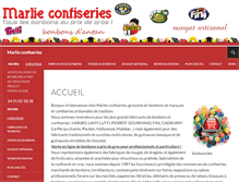Tablet Screenshot of marlie.fr